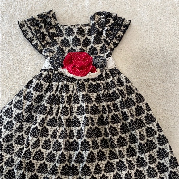 Mustard Pie Other - Mustard Pie Crochet Hem Dress Size 4